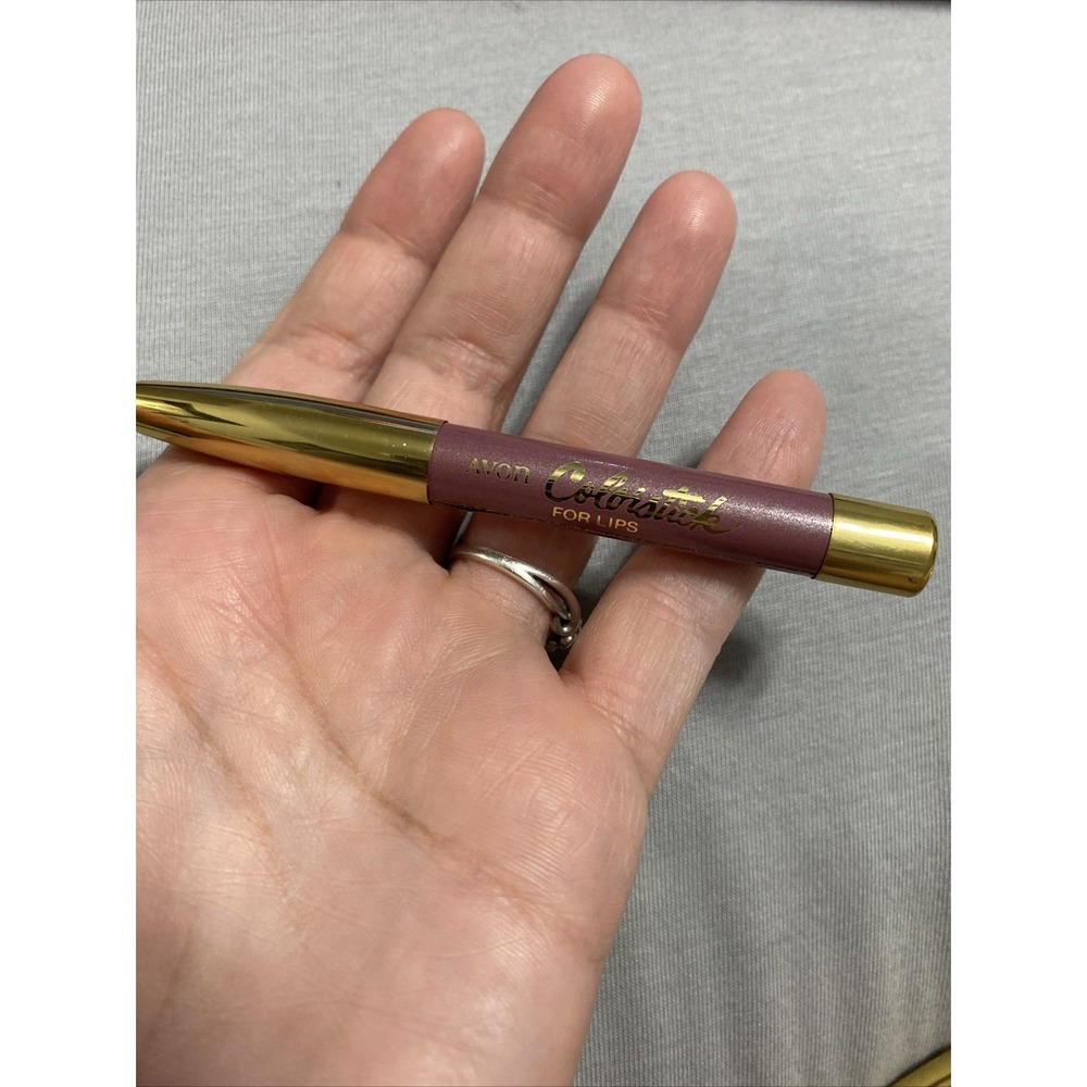 New Avon Colorstick for Lips Lipliner Crayon Iced Plum